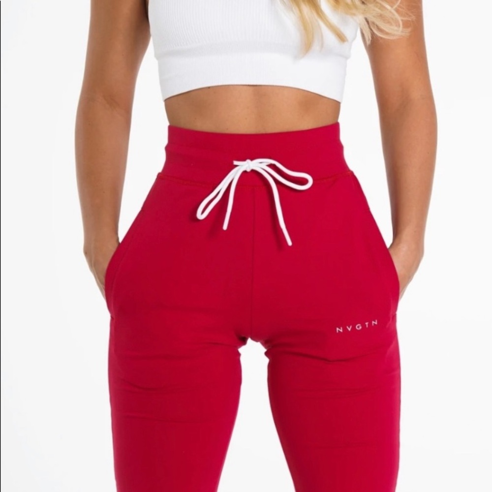 NVGTN Red Joggers